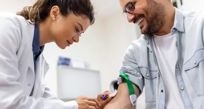 Blood testing and preventive health screenings at Fulton County Health Department